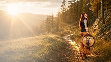 schamanischer online kurs ina allard seelenpfad
